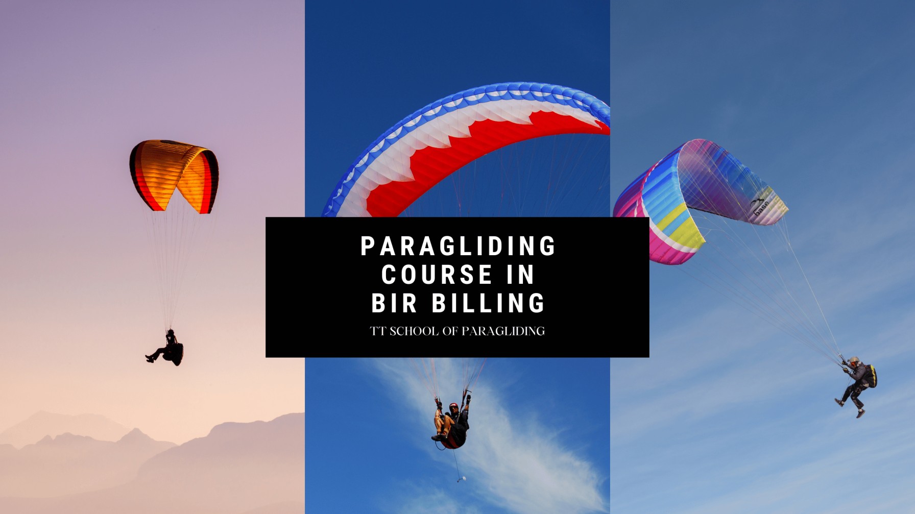 Paragliding course in Bir billing